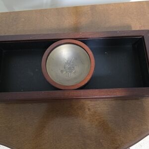 Elegant Brown and Gold Men's Accessory Tray